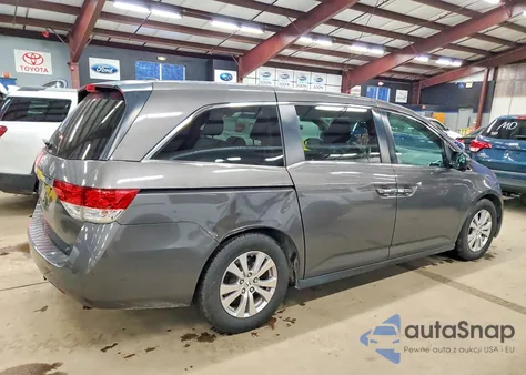 2017 Honda Odyssey Exl from USA, damaged, VIN 5FNRL5H64HB007163